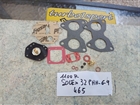 FIAT 1100 R - KIT GUARNIZIONI per carburatore Solex 32 PHH 