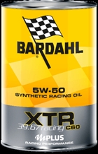  BARDAHL XTR C60 RACING 39.67-  5W- 50 - 5 LITRI 
