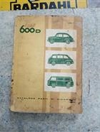 Fiat 600 d - CATALOGO PARTI DI RICAMBIO