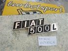 SCRITTA Fiat 500 L